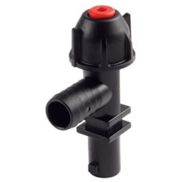 Hypro 3/4" single nozzle body with check valve 