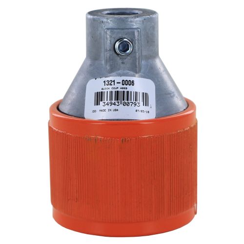 Hypro 1321-0006 Quick Coupler adapts a 6500 series roller pump to a tractor PTO shaft. Stock item.