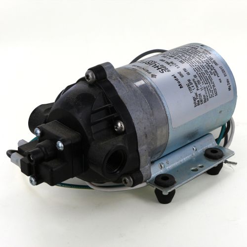 Shurflo 8000-533-236 Diaphragm Pump with 115 VAC electric motor and 60 psi demand switch.