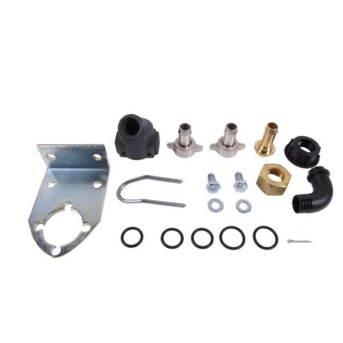 Parts included in the Hypro 9910-KIT1897 Remote Mounting Kit.