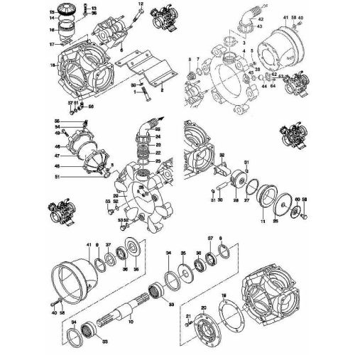 Hypro D250 Parts:  Complete parts breakdown.  Select a part by its reference number or by its part number.