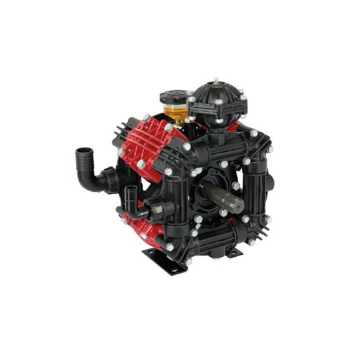 Udor Zeta 170/CC Diaphragm Pump with dual 1-3/8&quot; male six-spline PTO shaft.