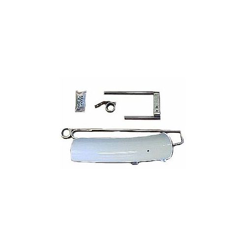 This is the Manual Deflector Kit for the Lesco High Wheel Spreader 705699.