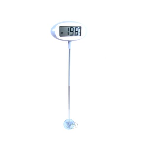 Includes two batteries that power the clock / thermometer.