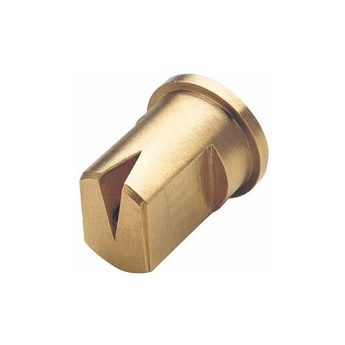 Machined in brass, unique 80 degree spray angle.