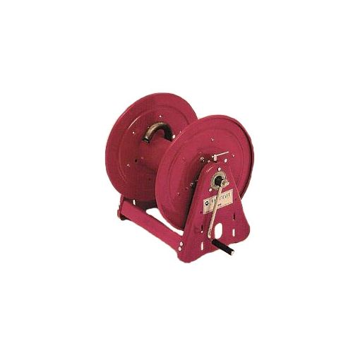 Manual Rewind Reelcraft Hose Reel. The drum has a 12&quot; width. All steel construction.