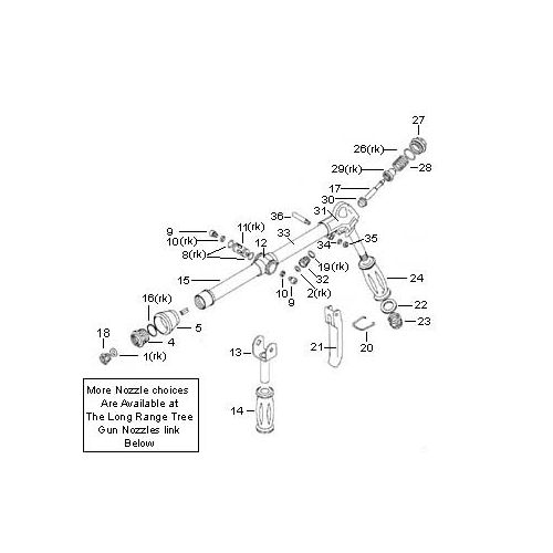 You can purchase replacement parts for the obsolete Long Range Tree Gun models.