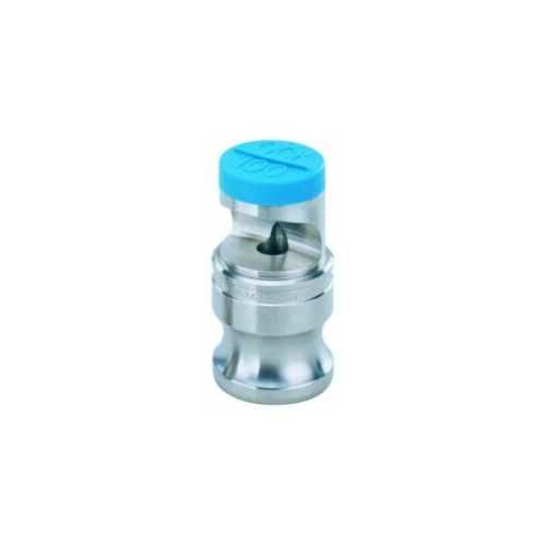 QCKSS100 Quick Floodjet Nozzle stainless steel with VisiFlo color coding.