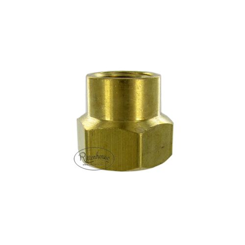 Solid brass coupling female hose to  female hose.