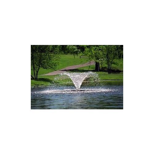 This Kasco fountain model is great for smaller ponds.