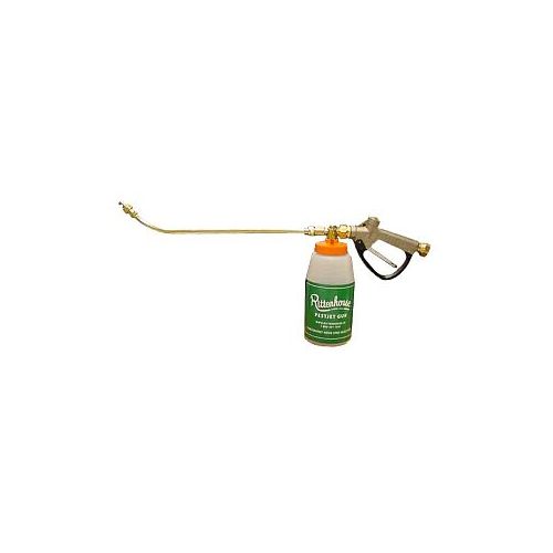 Pestjet Hose End Injector is designed for lawn care professionals to apply Fiesta, Organo-Sol, Sevin, RoundUp, 3-way herbicides, insecticides, fungicides, horticultural vinegars, Deltamethrin, and Nematodes.