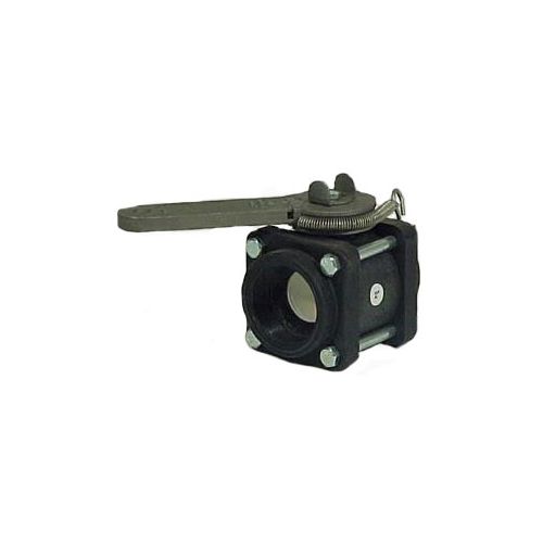 Ratchet handle ball valves:  These valves can be quickly opened and closed with a rope or lanyard.