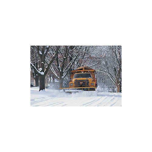 Blade guides help see the edges of your plow.