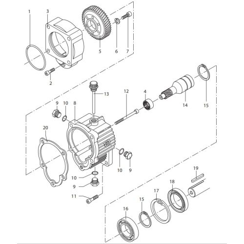 Annovi Reverberi AR1636 Gearbox Parts