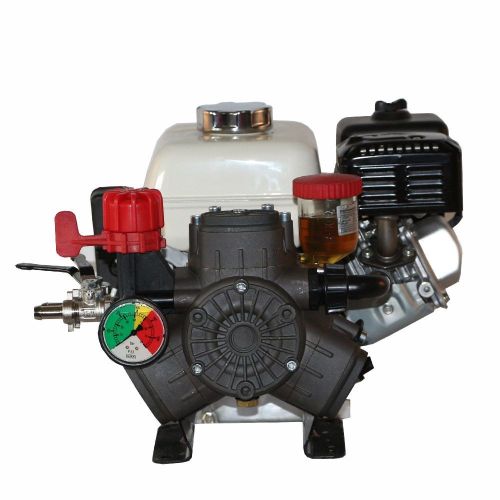 Assembly includes AR403-SP Pump, GR40 Regulator, AR1636 Gearbox, and Honda GX160QH or GX160QXE Engine.