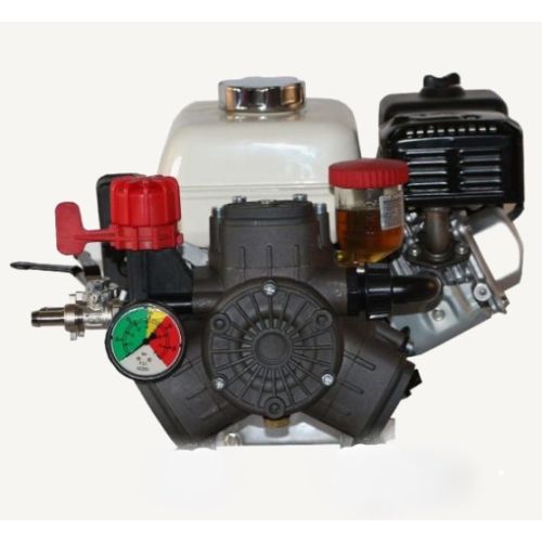 Assembly includes AR403-SP Pump, GR40 Regulator, AR1636 Gearbox, and Honda GX160QH or GX160QXE Engine.