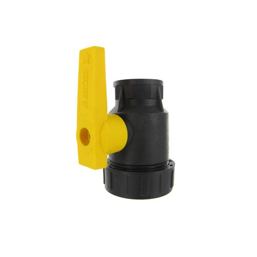 Ball Valve - Single - Poly:  These Arag Poly ball valves are glass filled for chemical resistance.