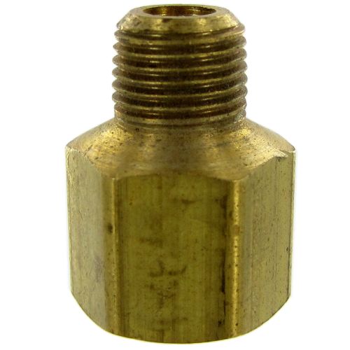 Solid Brass Female by Male Adapter.