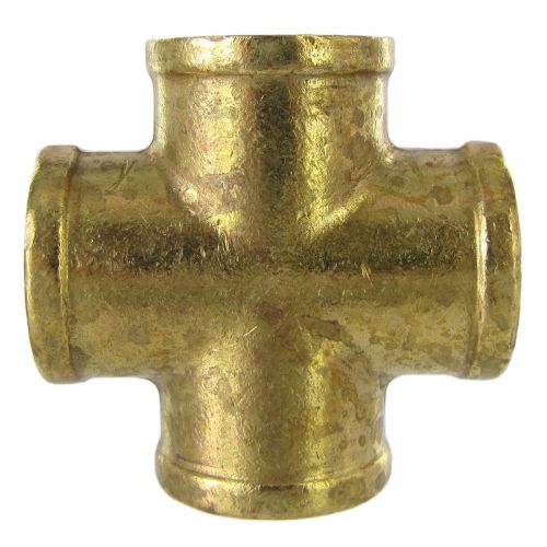 Forged Brass Cross pipe fittings:  available in a range of sizes.