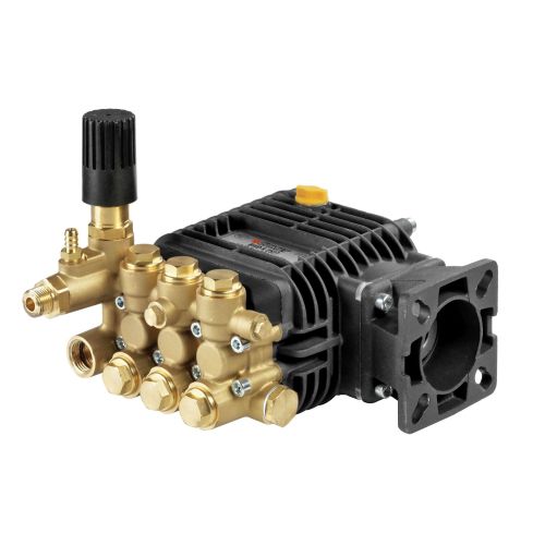 Comet BWD-K Series Industrial Triplex Plunger Pumps with 3/4&quot; hollow shafts. 