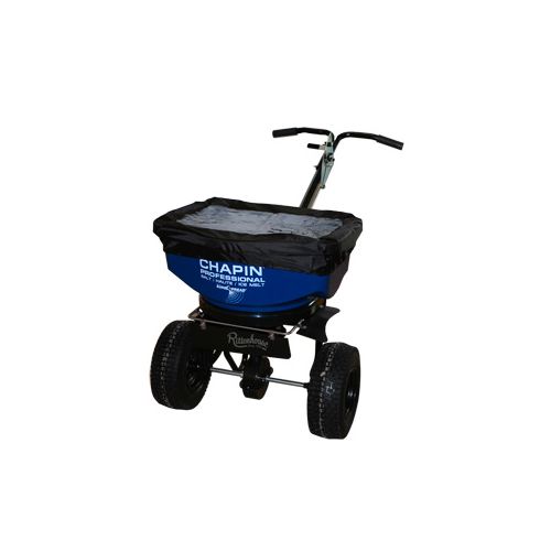 Chapin 80 lb. capacity Salt and Ice Melt Spreader 82088. Perfect for use during winter to spread salt and ice melt material.