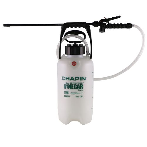 Spray horticultural vinegar around the home and garden for weed control, eliminating exposure to herbicides, with this Chapin G2005P Horticultural Vinegar Sprayer.