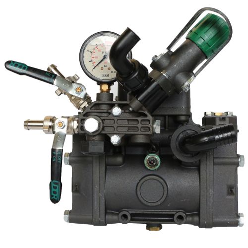 Udor Kappa 40 Diaphragm Pump with 1&quot; inlet, two 1/2&quot; outlets, and a 3/4&quot; bypass port size. Includes regulator.