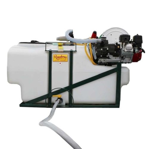 High Performance Space Saver Tree Sprayer with 757 L (200 US Gallon) tank capacity.