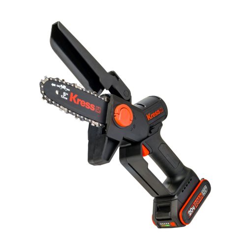 Compact and versatile pruning saw powered by a 20V Lithium-Ion battery.