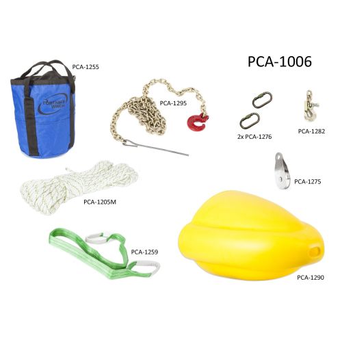 This is an essential kit for the Portable Winch PCW3000 if you plan on pulling heavy logs.