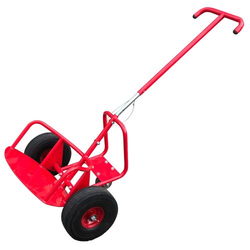 PotWheelz Small Red Plant Dolly fits pots up to 17.5&quot; in diameter.