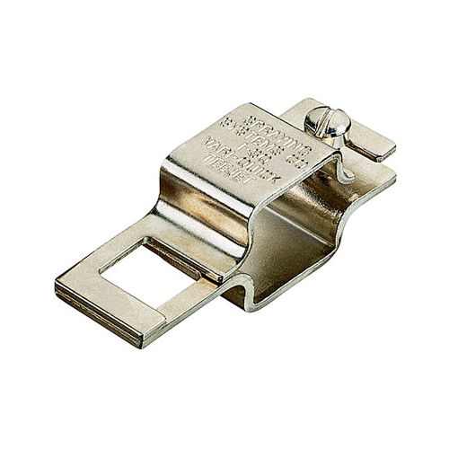 This clamp is for attaching a square Quick TeeJet nozzle body to square tubing - Model QJ111SQ