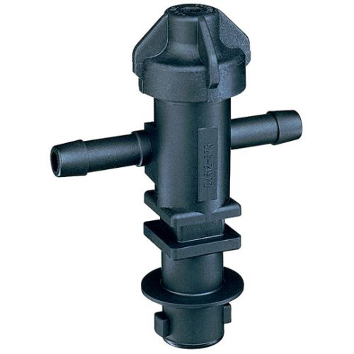 Quick TeeJet hose shank diaphragm check valve nozzle body. The nozzle body pictured above is a double nozzle body. You will need single nozzle bodies for the ends of your boom.