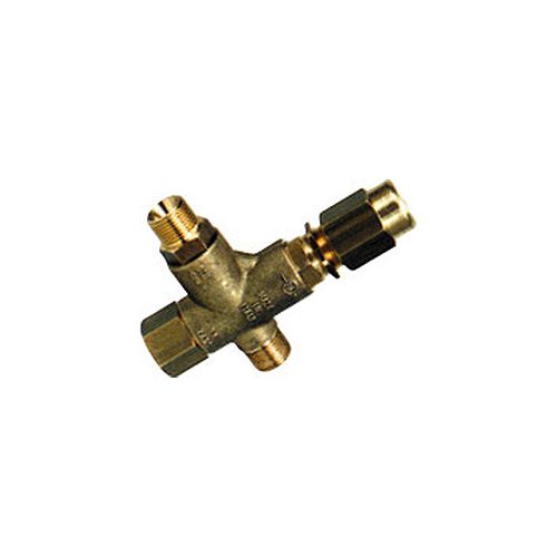 Brass UB130 Unloader Valve with 3/8&quot; MNPT inlet x 3/8&quot; MNPT outlet.