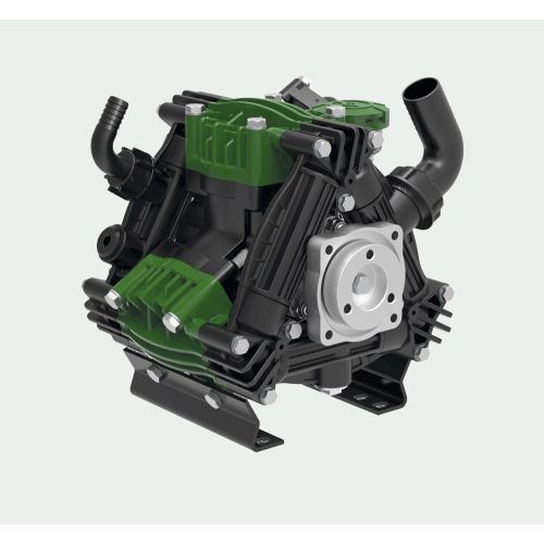 Udor ZETA 120 Low Pressure 3 Cylinder Diaphragm Pump with universal drive face.