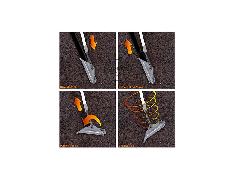 Duckbill Earth Anchors