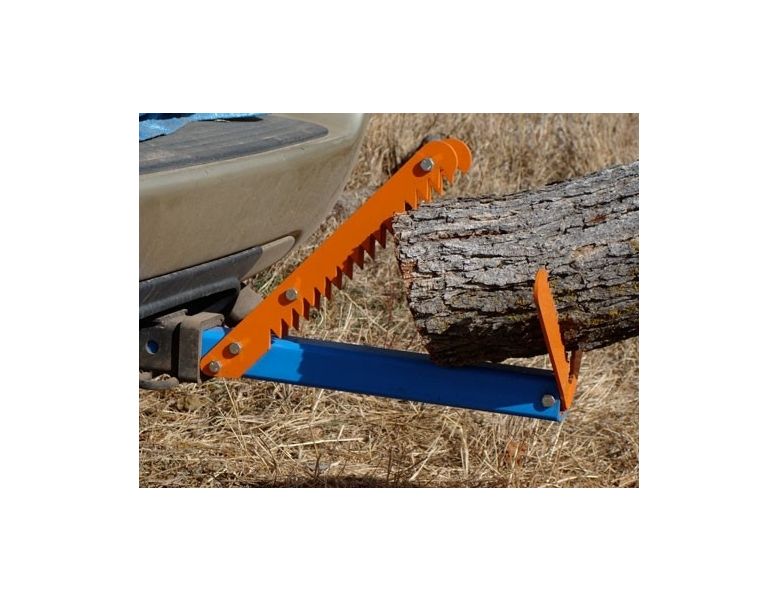 Jaw Boss Hitch Receiver Attachment for Logs