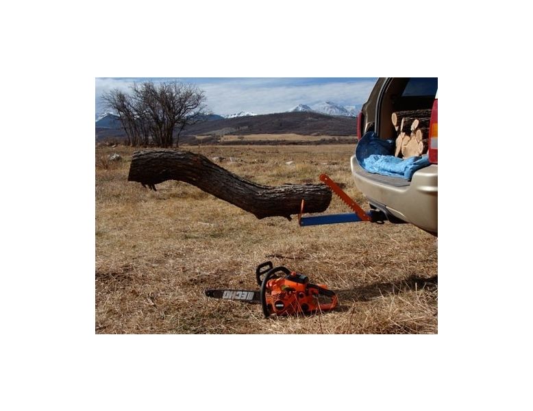 Jaw Boss Hitch Receiver Attachment for Logs