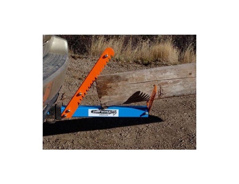 Jaw Boss Hitch Receiver Attachment for Logs