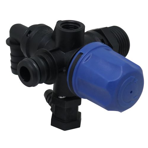 Regulates pressure on Everflo Quick Attach and 3/8&quot; MPT Diaphragm Pumps.