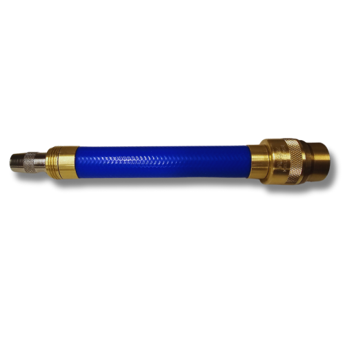 Fauquet Magic Lance - Flexi Watering Lance. Flexible food-grade hose equipped with a male quick connector and an adjustable jet nozzle for pinpoint accuracy. 