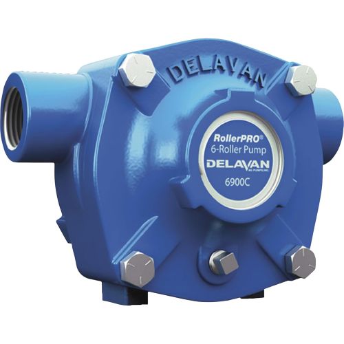 Delavan 6900C Roller Pump with cast iron housing.