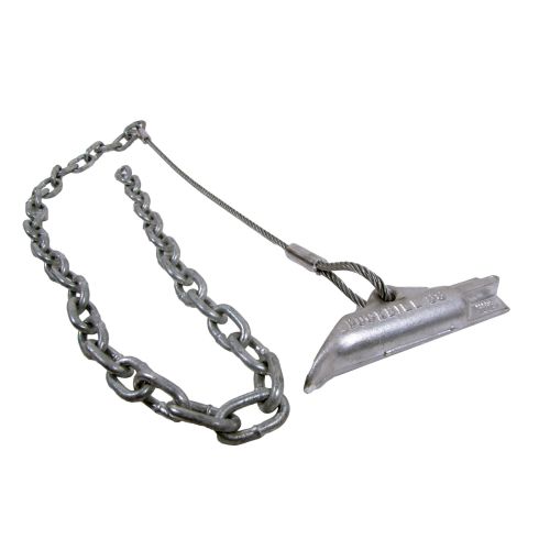 Duckbill 88-ATC Theft Deterrent with Chain. Accommodates to most anchoring requirements.