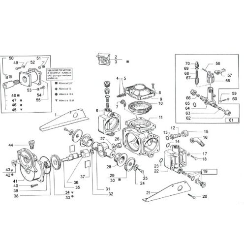 Parts breakdown for the IP Hobby Pump. Replacement parts available.