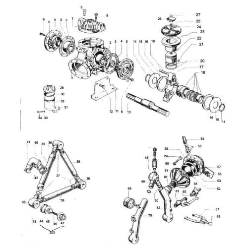 IP 100 parts breakdown.