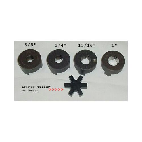 A selection of the Lovejoy couplings that we carry. If the coupling you require is not in the picture above, we do not have a source for them.