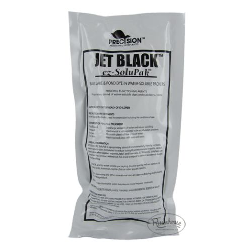 Jet Black Pond Dye packaging.
