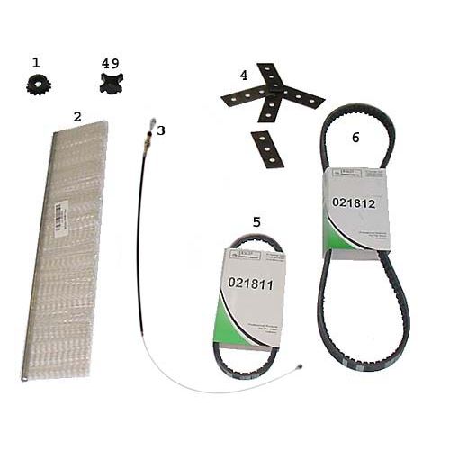 The Lesco Renovator Parts we are most often asked for.