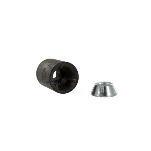 Theft resistant nut &amp; tool to tighten / install / remove your nuts (sold separately).