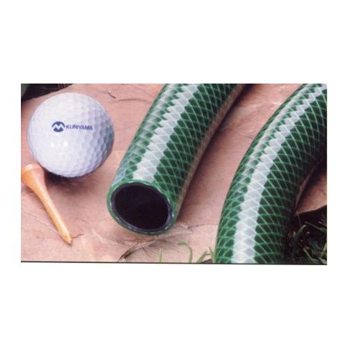 Braided reinforcement with green cover, commercial grade 1&quot; watering hose. For golf courses and greenhouse applications were you need lots of water fast.